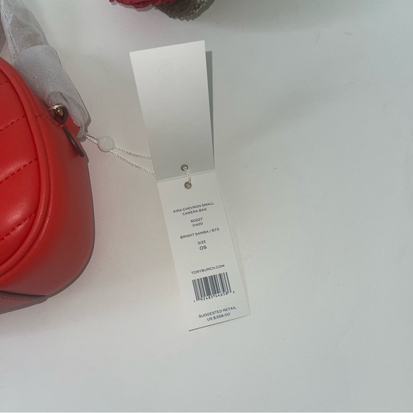 Tory Burch Kira Camera Bag In Bright Samba Color- New W/ Tag & Dust Bag- Reemoly - Picture 5 of 16